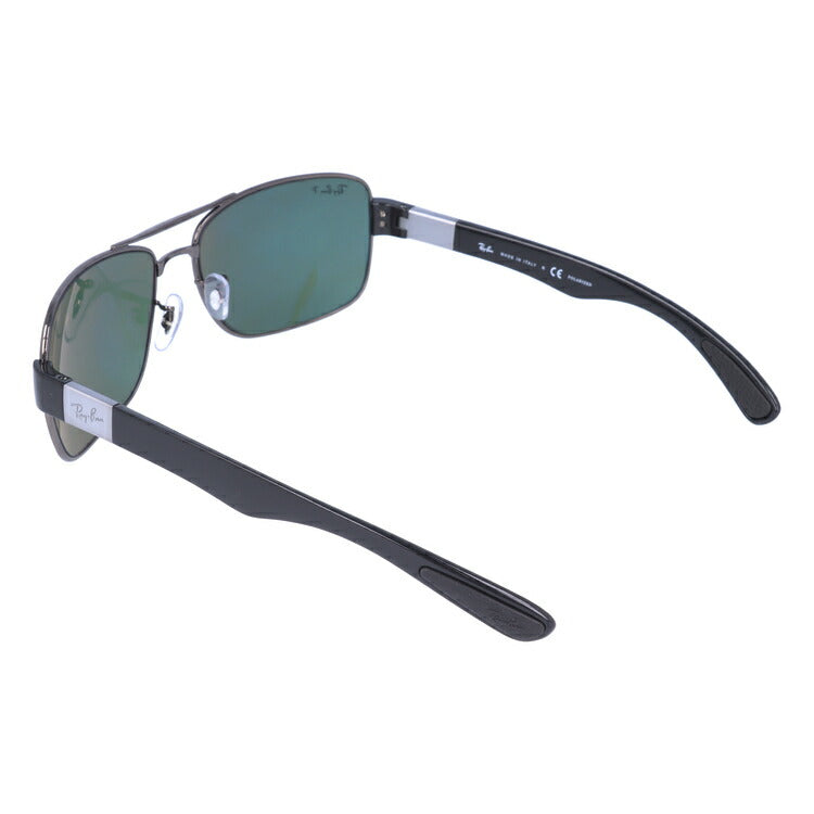 【訳あり】レイバン 偏光サングラス RB3522 004/9A 64 レギュラーフィット スクエア型 メンズ レディース ドライブ 運転 アウトドア ブランドサングラス 紫外線 花粉対策 Ray-Ban