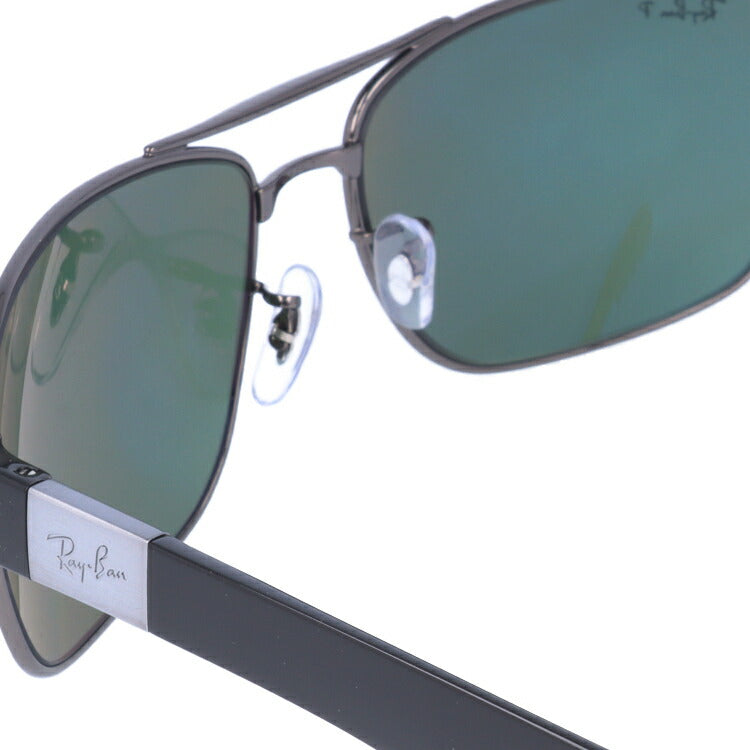 レイバン 偏光サングラス RB3522 004/9A 64 レギュラーフィット スクエア型 メンズ レディース ドライブ 運転 アウトドア ブランドサングラス 紫外線 花粉対策 Ray-Ban