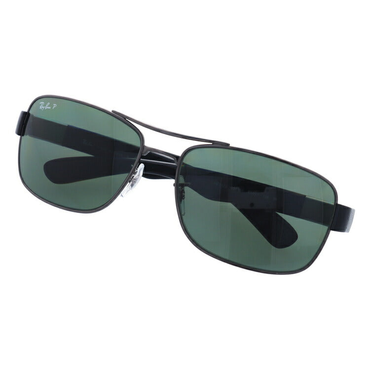 【訳あり】レイバン 偏光サングラス RB3522 004/9A 64 レギュラーフィット スクエア型 メンズ レディース ドライブ 運転 アウトドア ブランドサングラス 紫外線 花粉対策 Ray-Ban