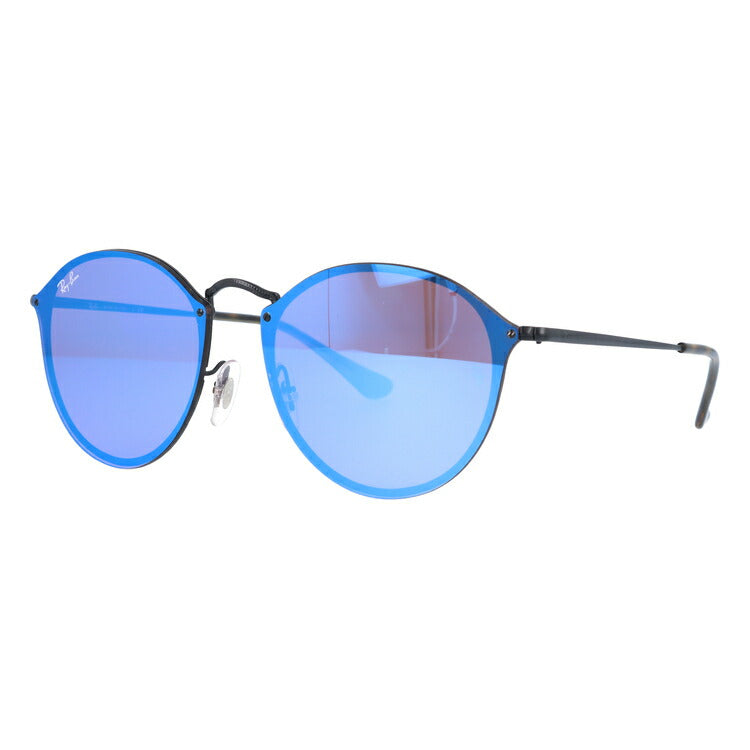 レイバン サングラス ブレイズラウンド RB3574N 153/7V 59 レギュラーフィット ラウンド型 ミラー メンズ レディース ドライブ 運転 アウトドア ブランドサングラス 紫外線 花粉対策 BLAZE ROUND Ray-Ban