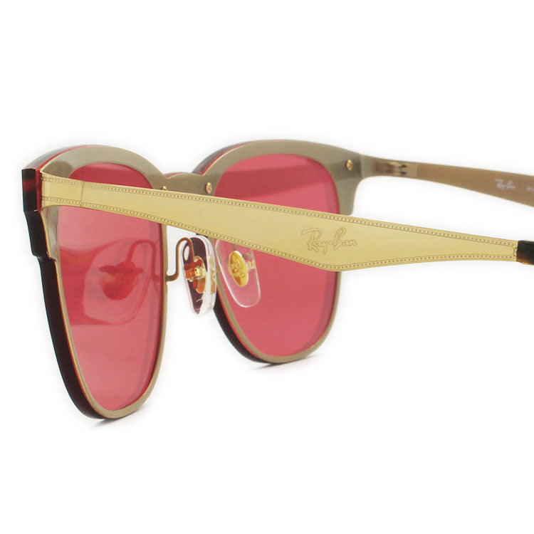 レイバン サングラス ブレイズクラブマスター RB3576N 043/E4 141 レギュラーフィット ウェリントン型 ミラー メンズ レディース ドライブ 運転 アウトドア ブランドサングラス 紫外線 花粉対策 BLAZE CLUBMASTER Ray-Ban