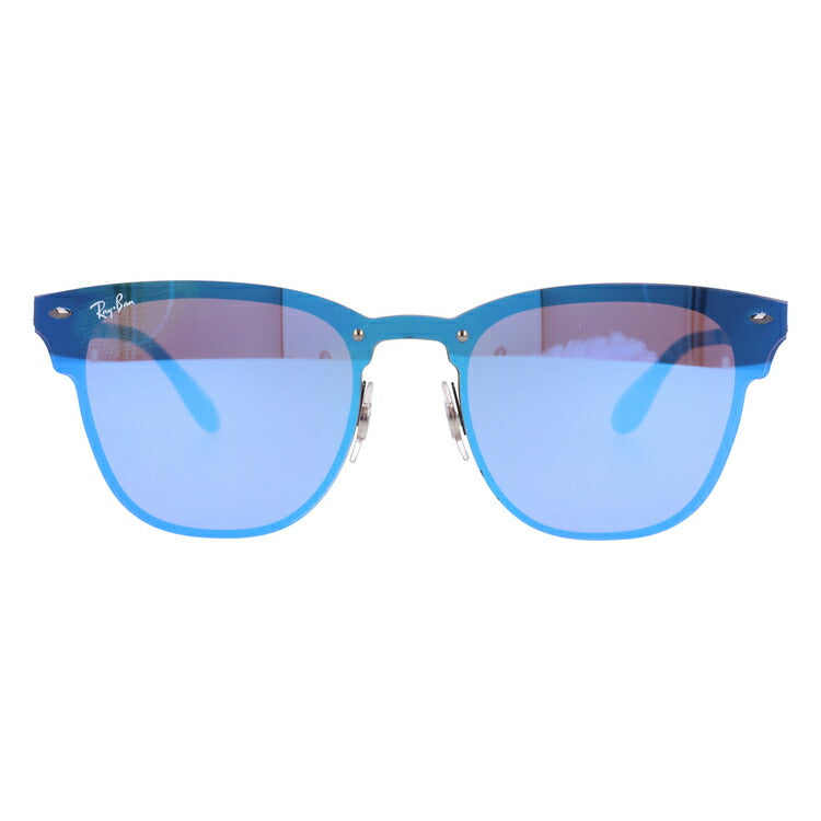 レイバン サングラス ブレイズクラブマスター RB3576N 153/7V 141 レギュラーフィット ウェリントン型 ミラー ブルーレンズ メンズ レディース ドライブ 運転 アウトドア ブランドサングラス 紫外線 花粉対策 BLAZE CLUBMASTER Ray-Ban