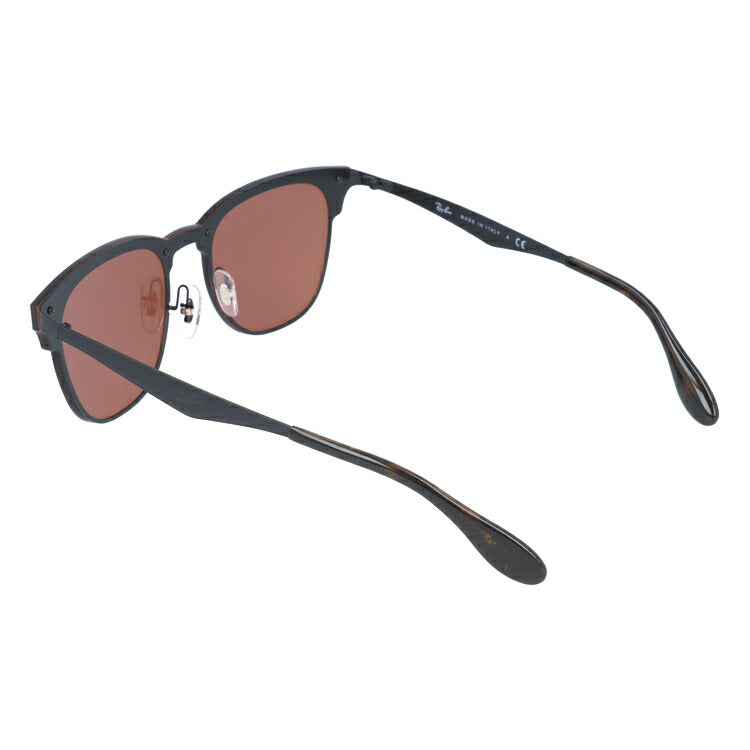 レイバン サングラス ブレイズクラブマスター RB3576N 153/7V 141 レギュラーフィット ウェリントン型 ミラー ブルーレンズ メンズ レディース ドライブ 運転 アウトドア ブランドサングラス 紫外線 花粉対策 BLAZE CLUBMASTER Ray-Ban