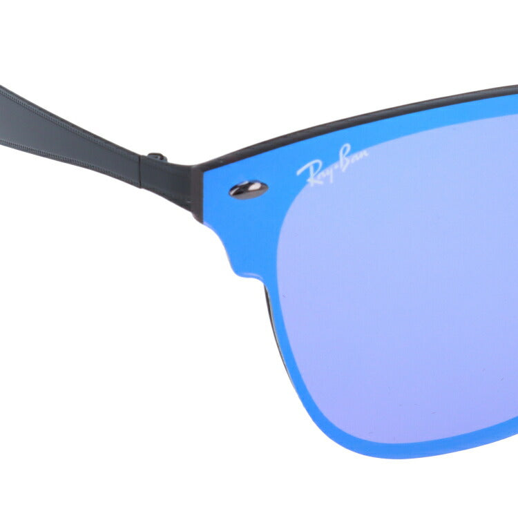 レイバン サングラス ブレイズクラブマスター RB3576N 153/7V 141 レギュラーフィット ウェリントン型 ミラー ブルーレンズ メンズ レディース ドライブ 運転 アウトドア ブランドサングラス 紫外線 花粉対策 BLAZE CLUBMASTER Ray-Ban