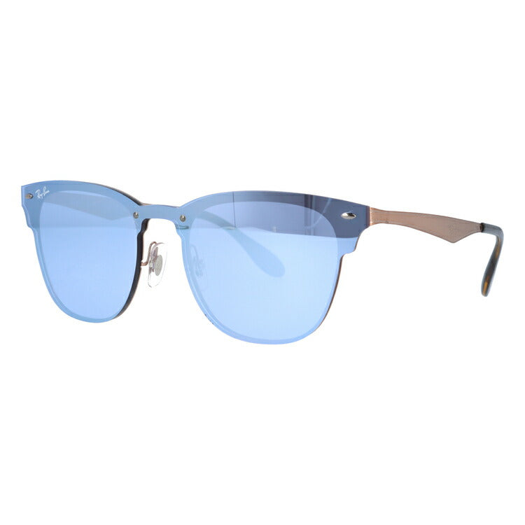 レイバン サングラス ブレイズクラブマスター RB3576N 90391U 141 レギュラーフィット ウェリントン型 ミラー メンズ レディース ドライブ 運転 アウトドア ブランドサングラス 紫外線 花粉対策 BLAZE CLUBMASTER Ray-Ban