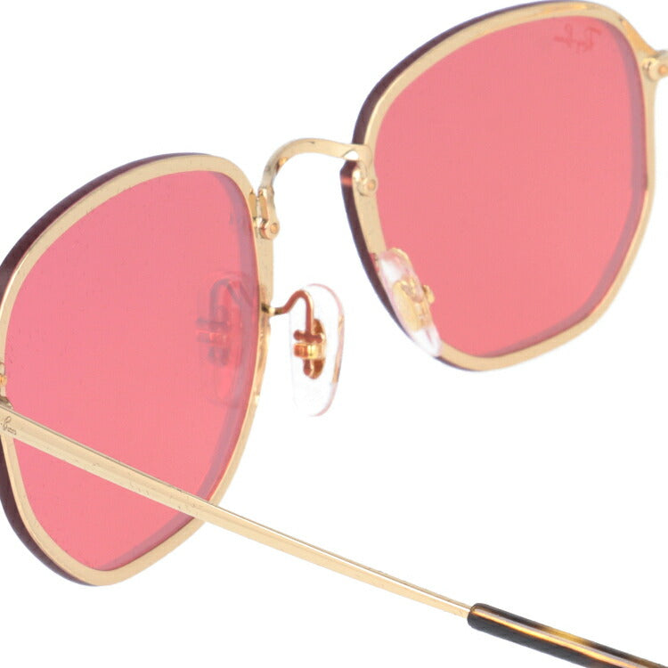 レイバン サングラス ブレイズヘキサゴナル RB3579N 001/E4 58 レギュラーフィット ヘキサゴン型 ミラー メンズ レディース ドライブ 運転 アウトドア ブランドサングラス 紫外線 花粉対策 BLAZE HEXAGONAL Ray-Ban