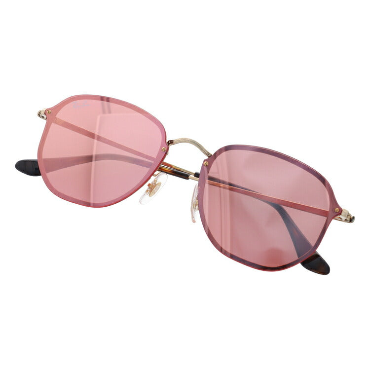 レイバン サングラス ブレイズヘキサゴナル RB3579N 001/E4 58 レギュラーフィット ヘキサゴン型 ミラー メンズ レディース ドライブ 運転 アウトドア ブランドサングラス 紫外線 花粉対策 BLAZE HEXAGONAL Ray-Ban