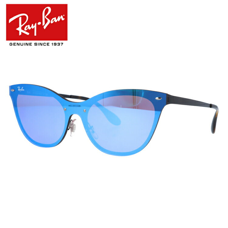 レイバン サングラス ブレイズキャッツアイ RB3580N 153/7V 143 レギュラーフィット フォックス型 ミラー メンズ レディース ドライブ 運転 アウトドア ブランドサングラス 紫外線 花粉対策 BLAZE CAT EYE Ray-Ban