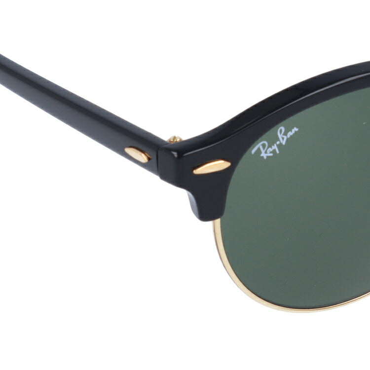 レイバン サングラス クラブラウンド RB4246F 901 53 アジアンフィット ブロー型 G-15 グリーンレンズ メンズ レディース ドライブ 運転 アウトドア ブランドサングラス 紫外線 花粉対策 CLUBROUND Ray-Ban