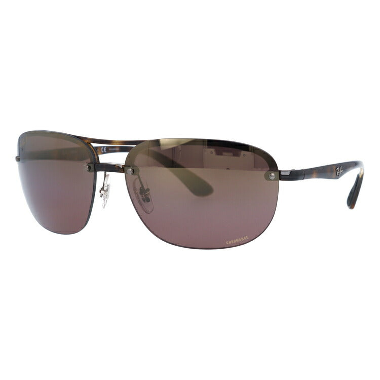 レイバン 偏光サングラス RB4275CH 710/6B 63 レギュラーフィット オーバル型 CHROMANCE クロマンス ミラー メンズ レディース ドライブ 運転 アウトドア ブランドサングラス 紫外線 花粉対策 Ray-Ban