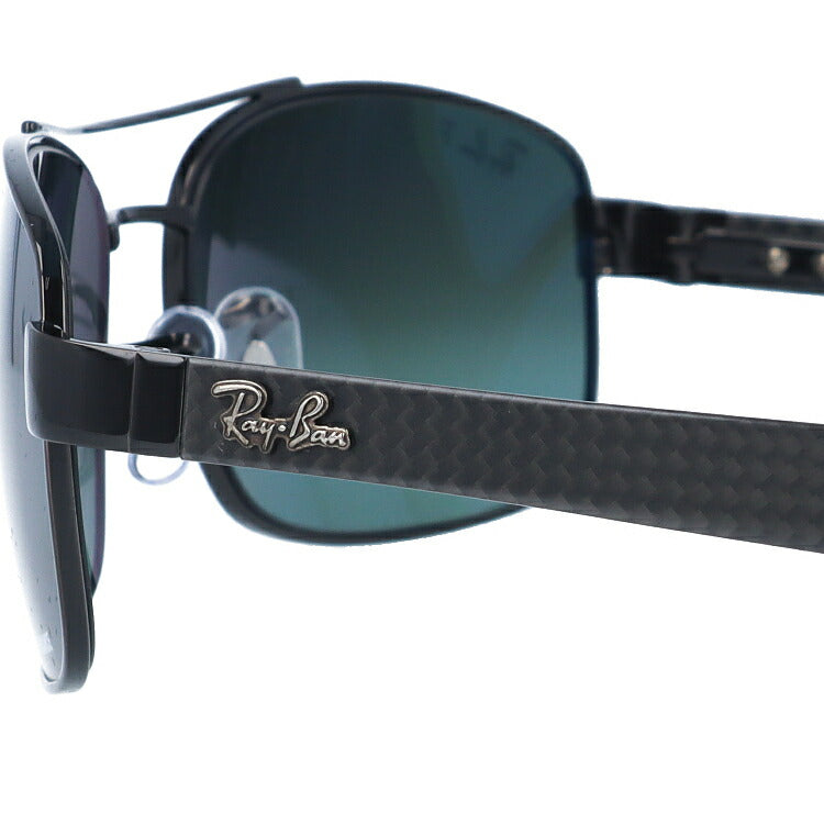 レイバン 偏光サングラス RB8318CH 002/5L 62 レギュラーフィット スクエア型 CHROMANCE クロマンス ミラー メンズ レディース ドライブ 運転 アウトドア ブランドサングラス 紫外線 花粉対策 Ray-Ban