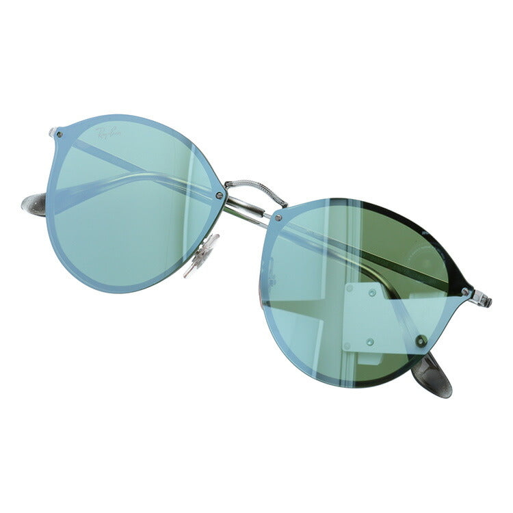 レイバン サングラス ブレイズラウンド RB3574N 003/30 59 レギュラーフィット ラウンド型 ミラー メンズ レディース ドライブ 運転 アウトドア ブランドサングラス 紫外線 花粉対策 BLAZE ROUND Ray-Ban