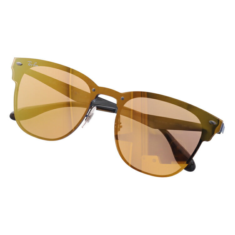 レイバン サングラス ブレイズクラブマスター RB3576N 90377J 141 レギュラーフィット ウェリントン型 ミラー メンズ レディース ドライブ 運転 アウトドア ブランドサングラス 紫外線 花粉対策 BLAZE CLUBMASTER Ray-Ban