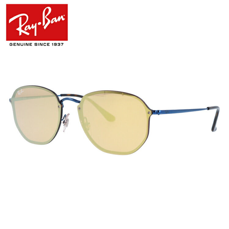 レイバン サングラス ブレイズヘキサゴナル RB3579N 90387J 58 レギュラーフィット ヘキサゴン型 ミラー メンズ レディース ドライブ 運転 アウトドア ブランドサングラス 紫外線 花粉対策 BLAZE HEXAGONAL Ray-Ban