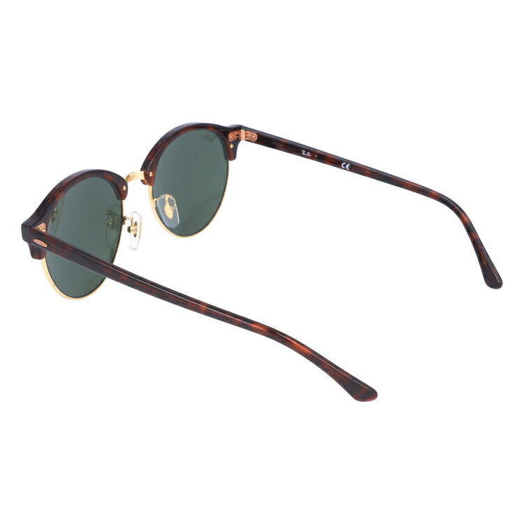 レイバン サングラス クラブラウンド RB4246F 990 53 アジアンフィット ブロー型 G-15 グリーンレンズ メンズ レディース ドライブ 運転 アウトドア ブランドサングラス 紫外線 花粉対策 CLUBROUND Ray-Ban