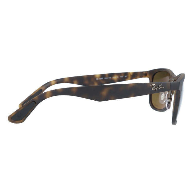 レイバン 偏光サングラス RB4263 894/A3 55 レギュラーフィット スクエア型 CHROMANCE クロマンス ミラー メンズ レディース ドライブ 運転 アウトドア ブランドサングラス 紫外線 花粉対策 Ray-Ban