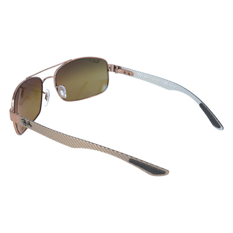 レイバン 偏光サングラス RB8318CH 121/A2 62 レギュラーフィット スクエア型 CHROMANCE クロマンス ミラー メンズ レディース ドライブ 運転 アウトドア ブランドサングラス 紫外線 花粉対策 Ray-Ban