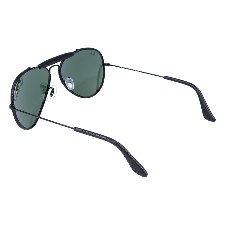 レイバン サングラス アウトドアーズマン RB3422Q 9040 58 レギュラーフィット ティアドロップ型 革 レザー メンズ レディース ドライブ 運転 アウトドア ブランドサングラス 紫外線 花粉対策 OUTDOORSMAN Ray-Ban