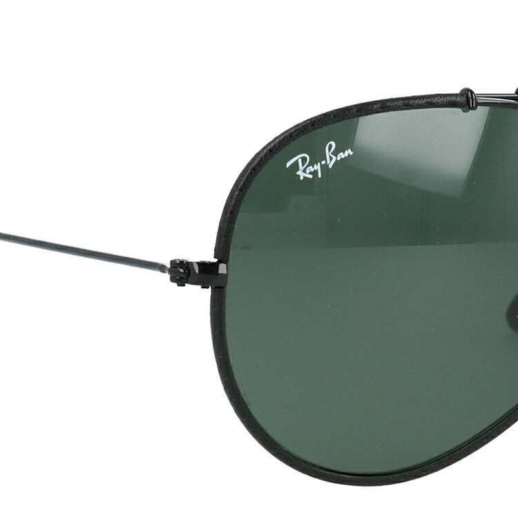 レイバン サングラス アウトドアーズマン RB3422Q 9040 58 レギュラーフィット ティアドロップ型 革 レザー メンズ レディース ドライブ 運転 アウトドア ブランドサングラス 紫外線 花粉対策 OUTDOORSMAN Ray-Ban