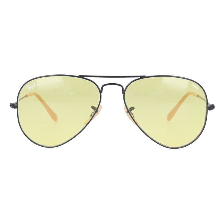 レイバン 調光サングラス アビエーター RB3025 90664A 55 レギュラーフィット ティアドロップ型 EVOLVE エヴォルブ メンズ レディース ドライブ 運転 アウトドア ブランドサングラス 紫外線 花粉対策 AVIATOR Ray-Ban