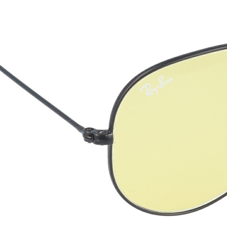 レイバン 調光サングラス アビエーター RB3025 90664A 55 レギュラーフィット ティアドロップ型 EVOLVE エヴォルブ メンズ レディース ドライブ 運転 アウトドア ブランドサングラス 紫外線 花粉対策 AVIATOR Ray-Ban