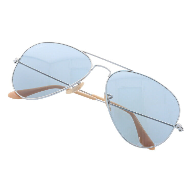 レイバン 調光サングラス アビエーター RB3025 9065I5 58 レギュラーフィット ティアドロップ型 EVOLVE エヴォルブ メンズ レディース ドライブ 運転 アウトドア ブランドサングラス 紫外線 花粉対策 AVIATOR Ray-Ban