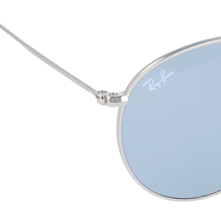 レイバン 調光サングラス ラウンドメタル RB3447 9065I5 53 レギュラーフィット ラウンド型 EVOLVE エヴォルブ メンズ レディース ドライブ 運転 アウトドア ブランドサングラス 紫外線 花粉対策 ROUND METAL Ray-Ban