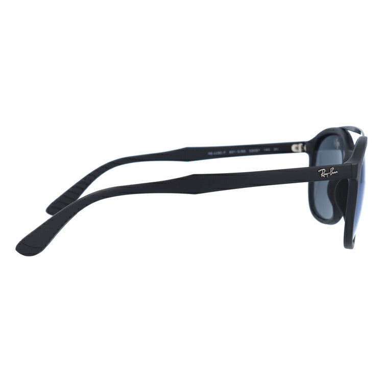 レイバン サングラス RB4290F 601S55 53 アジアンフィット ウェリントン型 ミラー ブルーレンズ メンズ レディース ドライブ 運転 アウトドア ブランドサングラス 紫外線 花粉対策 Ray-Ban