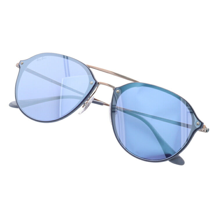 レイバン サングラス ブレイズ RB4292N 63261U 61 レギュラーフィット ボストン型 ミラー ダブルブリッジ メンズ レディース ドライブ 運転 アウトドア ブランドサングラス 紫外線 花粉対策 BLAZE Ray-Ban