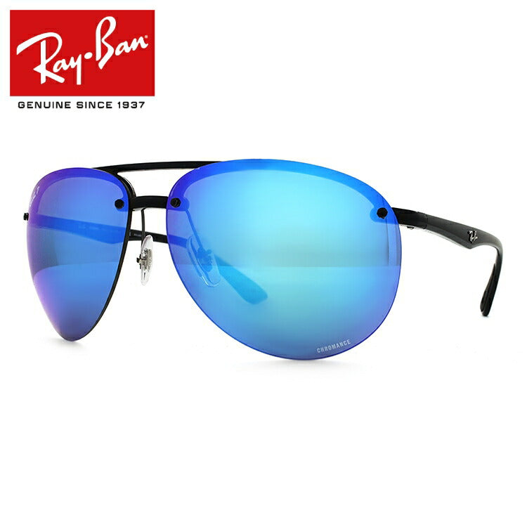 レイバン 偏光サングラス RB4293CH 601/A1 65 レギュラーフィット ティアドロップ型 CHROMANCE クロマンス ミラー ブルーレンズ メンズ レディース ドライブ 運転 アウトドア ブランドサングラス 紫外線 花粉対策 Ray-Ban