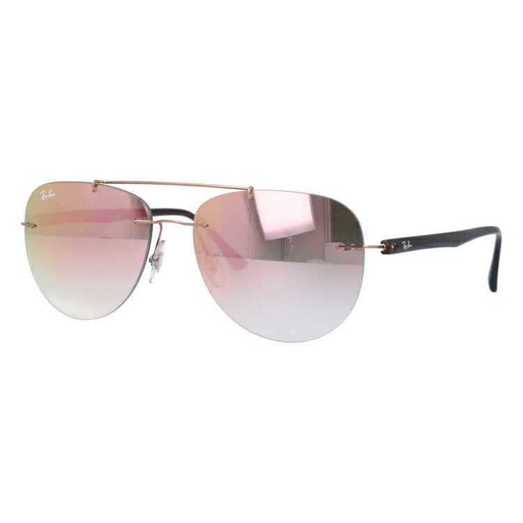 レイバン サングラス RB8059 155/B9 57 レギュラーフィット ティアドロップ型 ミラー メンズ レディース ドライブ 運転 アウトドア ブランドサングラス 紫外線 花粉対策 Ray-Ban