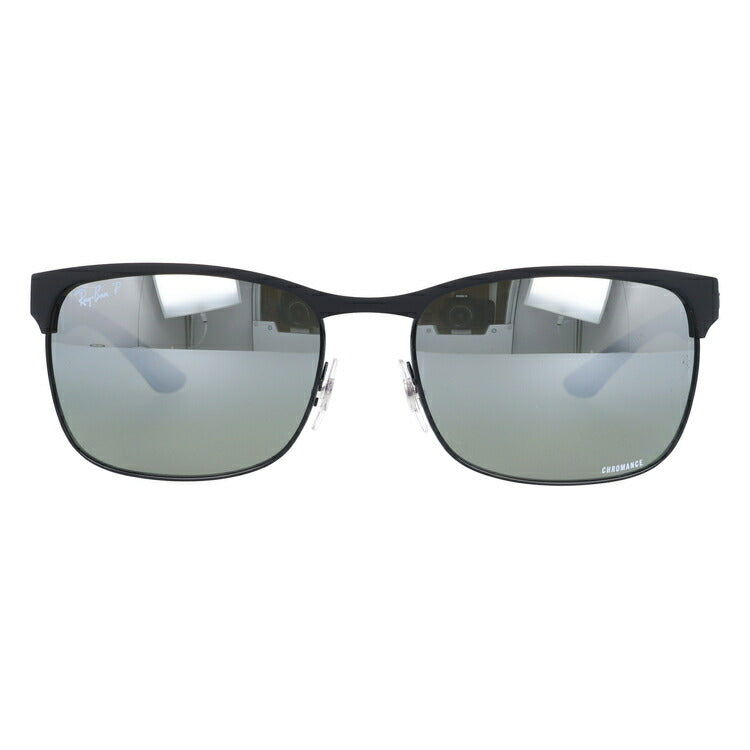 レイバン 偏光サングラス RB8319CH 186/5J 60 レギュラーフィット スクエア型 CHROMANCE クロマンス ミラー メンズ レディース ドライブ 運転 アウトドア ブランドサングラス 紫外線 花粉対策 Ray-Ban