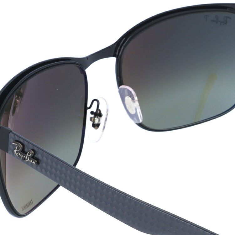 レイバン 偏光サングラス RB8319CH 186/5J 60 レギュラーフィット スクエア型 CHROMANCE クロマンス ミラー メンズ レディース ドライブ 運転 アウトドア ブランドサングラス 紫外線 花粉対策 Ray-Ban