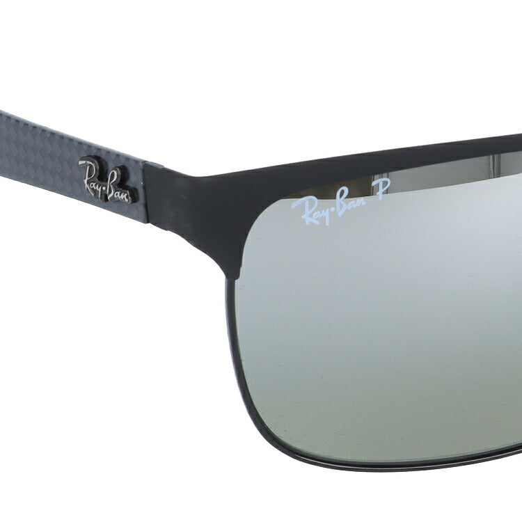 レイバン 偏光サングラス RB8319CH 186/5J 60 レギュラーフィット スクエア型 CHROMANCE クロマンス ミラー メンズ レディース ドライブ 運転 アウトドア ブランドサングラス 紫外線 花粉対策 Ray-Ban