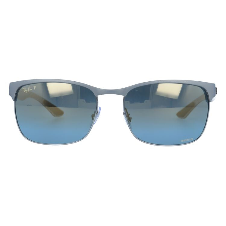 レイバン 偏光サングラス RB8319CH 9075J0 60 レギュラーフィット スクエア型 CHROMANCE クロマンス ミラー メンズ レディース ドライブ 運転 アウトドア ブランドサングラス 紫外線 花粉対策 Ray-Ban