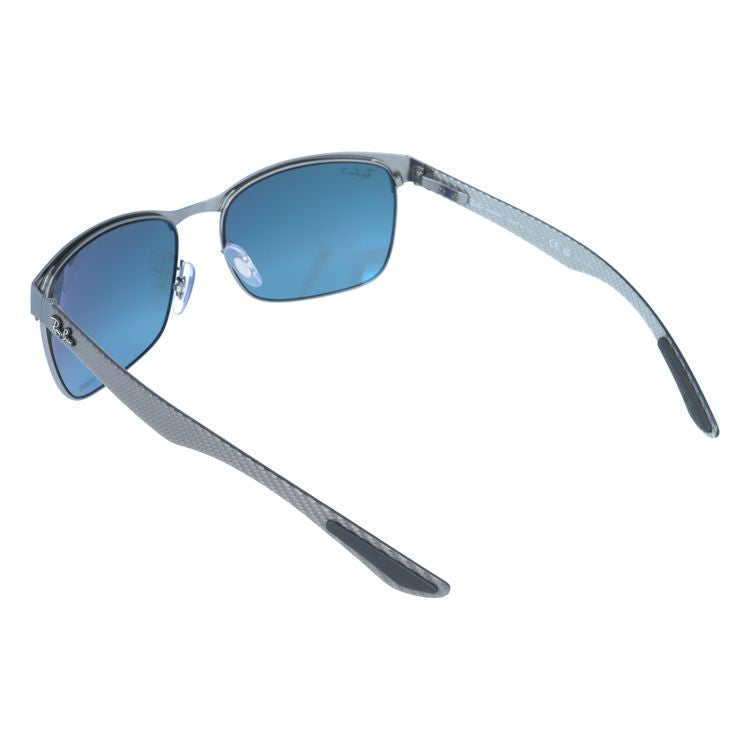 レイバン 偏光サングラス RB8319CH 9075J0 60 レギュラーフィット スクエア型 CHROMANCE クロマンス ミラー メンズ レディース ドライブ 運転 アウトドア ブランドサングラス 紫外線 花粉対策 Ray-Ban