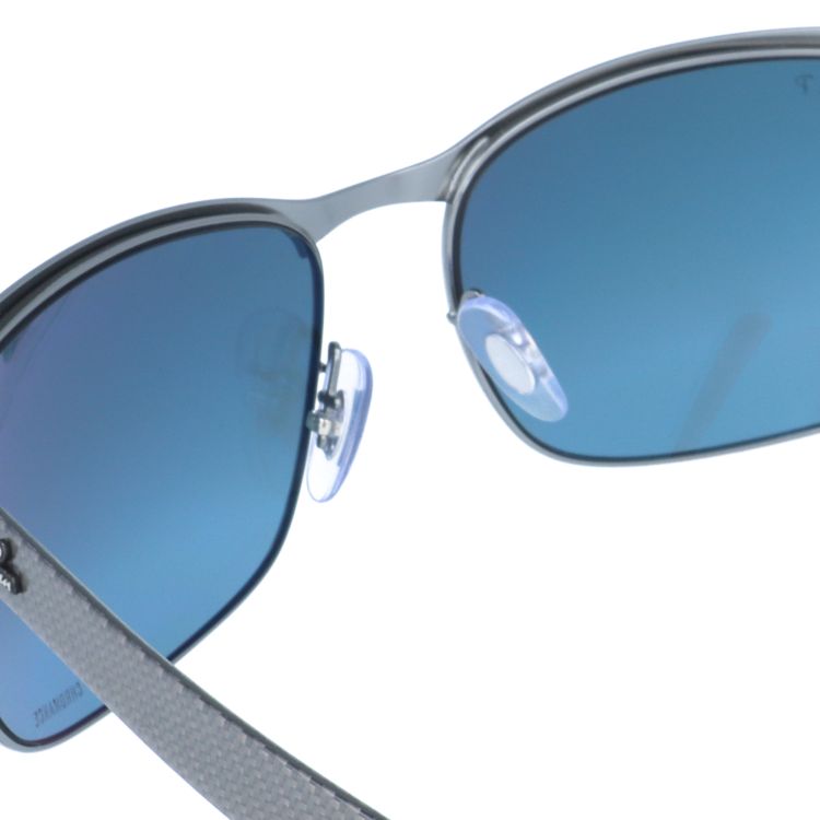 レイバン 偏光サングラス RB8319CH 9075J0 60 レギュラーフィット スクエア型 CHROMANCE クロマンス ミラー メンズ レディース ドライブ 運転 アウトドア ブランドサングラス 紫外線 花粉対策 Ray-Ban