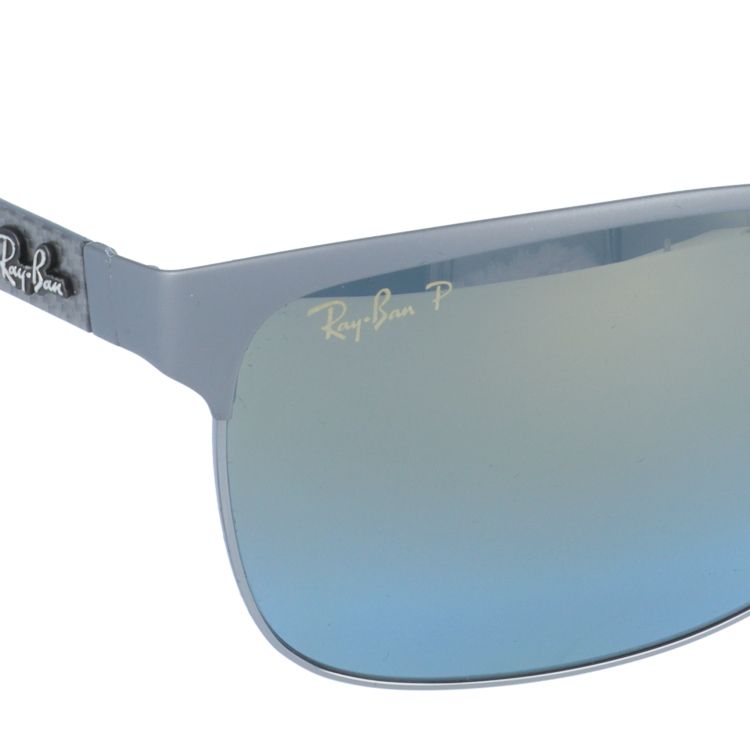 レイバン 偏光サングラス RB8319CH 9075J0 60 レギュラーフィット スクエア型 CHROMANCE クロマンス ミラー メンズ レディース ドライブ 運転 アウトドア ブランドサングラス 紫外線 花粉対策 Ray-Ban