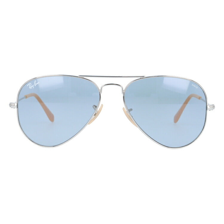 レイバン 調光サングラス アビエーター RB3025 9065I5 55 レギュラーフィット ティアドロップ型 EVOLVE エヴォルブ メンズ レディース ドライブ 運転 アウトドア ブランドサングラス 紫外線 花粉対策 AVIATOR Ray-Ban