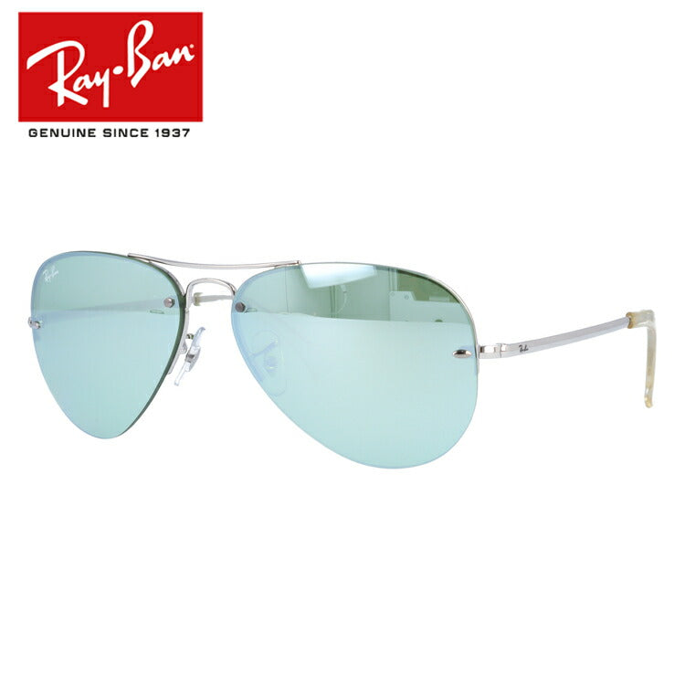 レイバン サングラス アビエーター RB3449 904330 59 レギュラーフィット ティアドロップ型 ミラー メンズ レディース ドライブ 運転 アウトドア ブランドサングラス 紫外線 花粉対策 AVIATOR Ray-Ban