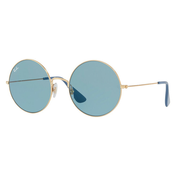 【訳あり】レイバン サングラス ジャジョ RB3592 001/F7 55 レギュラーフィット ラウンド型 ブルーレンズ メンズ レディース ドライブ 運転 アウトドア ブランドサングラス 紫外線 花粉対策 JA-JO Ray-Ban