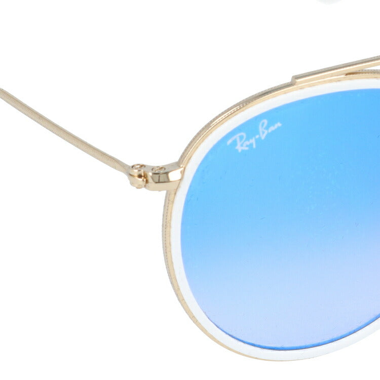 レイバン サングラス ラウンド RB3647N 001/40 51 レギュラーフィット ラウンド型 ミラー ダブルブリッジ メンズ レディース ドライブ 運転 アウトドア ブランドサングラス 紫外線 花粉対策 ROUND Ray-Ban