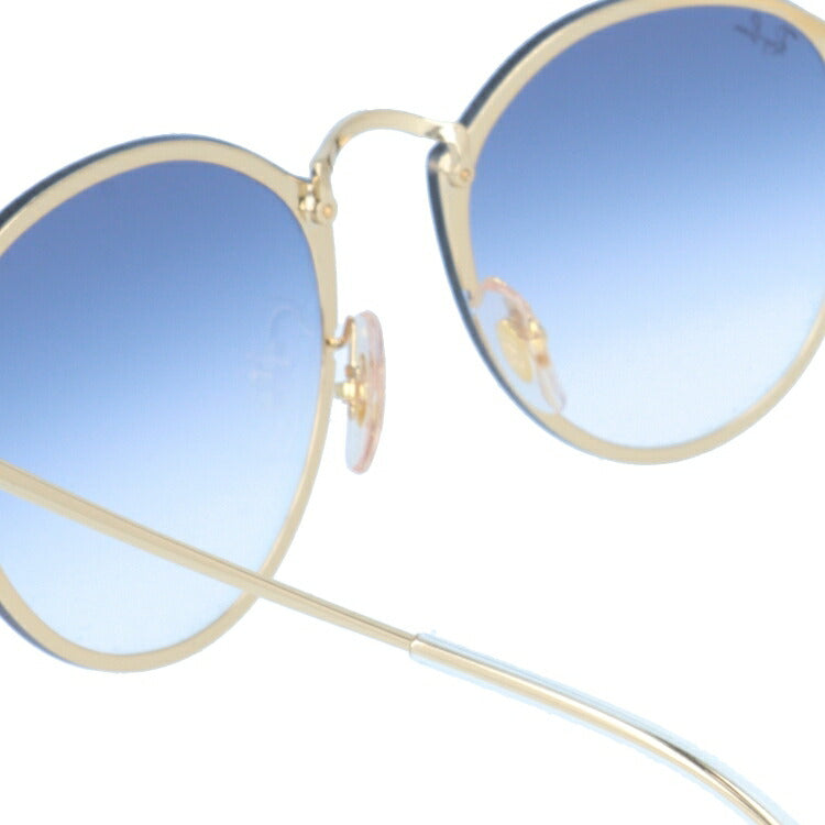 レイバン サングラス ブレイズラウンド RB3574N 001/X0 59 レギュラーフィット ラウンド型 ミラー メンズ レディース ドライブ 運転 アウトドア ブランドサングラス 紫外線 花粉対策 BLAZE ROUND Ray-Ban