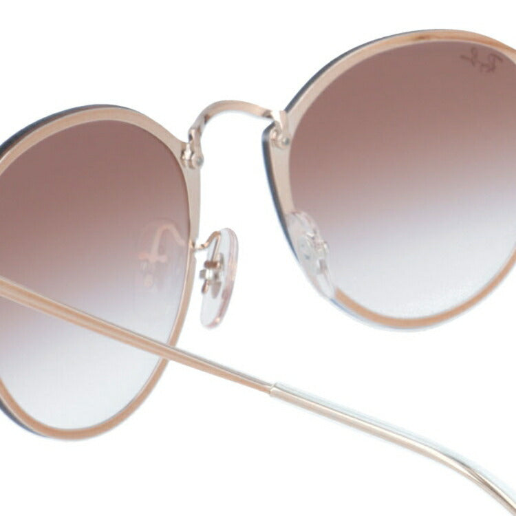 レイバン サングラス ブレイズラウンド RB3574N 9035V0 59 レギュラーフィット ラウンド型 ミラー メンズ レディース ドライブ 運転 アウトドア ブランドサングラス 紫外線 花粉対策 BLAZE ROUND Ray-Ban