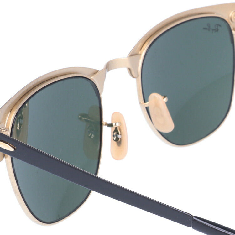 レイバン サングラス クラブマスター RB3716 187 51 レギュラーフィット ブロー型 G-15 グリーンレンズ メタル メンズ レディース ドライブ 運転 アウトドア ブランドサングラス 紫外線 花粉対策 CLUBMASTER Ray-Ban