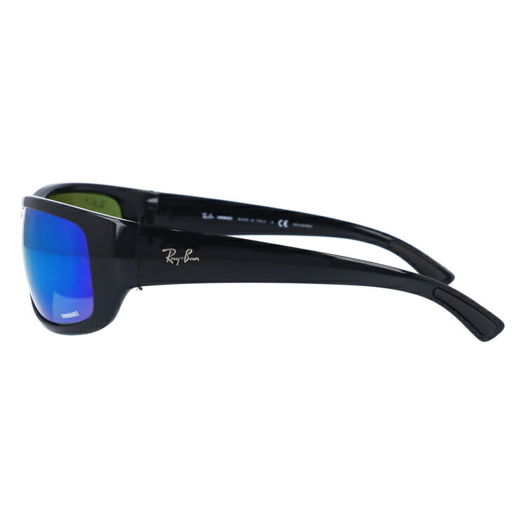 レイバン 偏光サングラス RB4283CH 601/A1 64 レギュラーフィット スクエア型 CHROMANCE クロマンス ミラー ブルーレンズ メンズ レディース ドライブ 運転 アウトドア ブランドサングラス 紫外線 花粉対策 Ray-Ban