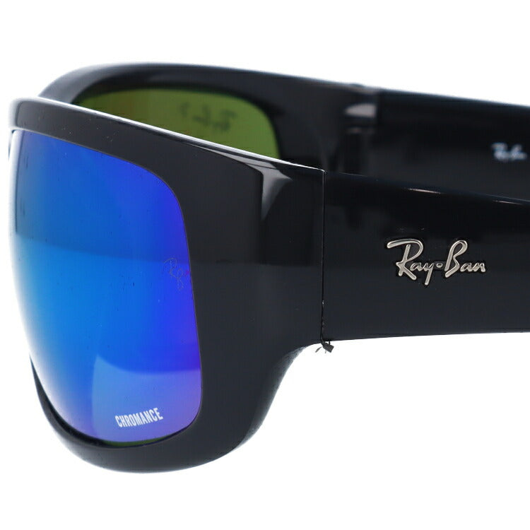 レイバン 偏光サングラス RB4283CH 601/A1 64 レギュラーフィット スクエア型 CHROMANCE クロマンス ミラー ブルーレンズ メンズ レディース ドライブ 運転 アウトドア ブランドサングラス 紫外線 花粉対策 Ray-Ban