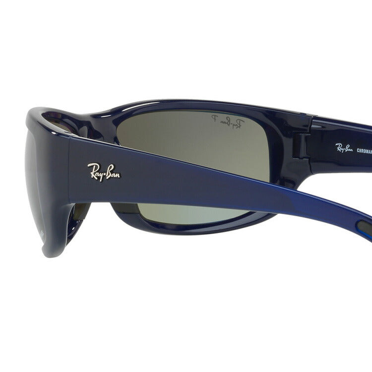 レイバン 偏光サングラス RB4283CH 629/5J 64 レギュラーフィット スクエア型 CHROMANCE クロマンス ミラー メンズ レディース ドライブ 運転 アウトドア ブランドサングラス 紫外線 花粉対策 Ray-Ban