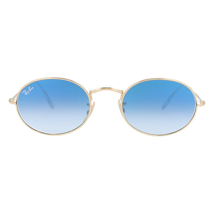 レイバン サングラス オーバル RB3547N 001/3F 51 レギュラーフィット オーバル型 フラットレンズ ブルーレンズ メンズ レディース ドライブ 運転 アウトドア ブランドサングラス 紫外線 花粉対策 OVAL Ray-Ban