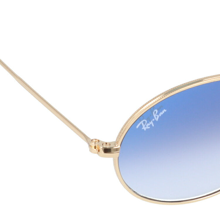 レイバン サングラス オーバル RB3547N 001/3F 51 レギュラーフィット オーバル型 フラットレンズ ブルーレンズ メンズ レディース ドライブ 運転 アウトドア ブランドサングラス 紫外線 花粉対策 OVAL Ray-Ban